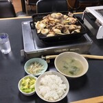 Daishouen - 大昌園食堂(青森県十和田市稲生町)バラ焼きセット 990円