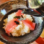 武家屋敷 伊東邸 おび茶寮 - 出汁を茶漬けでごはんを３杯