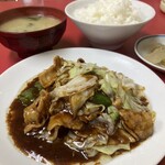 Shanhai Tei - 回鍋肉定食780円