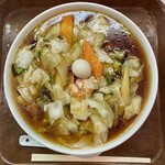 紅孔雀 - 「広東麺(五目うま煮・醤油味)」@850