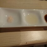 おにくテリア - 塩、レモン汁はしょっぱすぎ