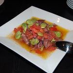 リュクスバーラウンジ - 空豆とホタルイカのマリネ