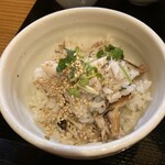 さばめしの鯖匠 - 薬味をのせて