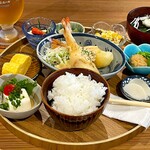 Makko Shokudou - 本日のランチ(えびタルタルソース)　¥1,280