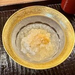 鎌倉 北じま - 2023.8.  魚卵の塩漬けの冷茶漬け