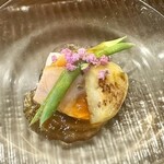 鎌倉 北じま - 2023.8.  夏野菜の炊き合わせ