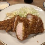 山本ロース - ロース定食 1,200円