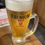 飛騨焼肉・ホルモンぼたん - ビール中