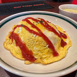 バー ピギーバンクス - 男性でも大満足の量！中はバター醤油の焼飯が入っているオムライス！最高に美味しい