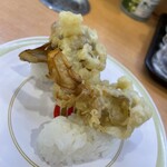 Kappa壽司 能代店 - まいたけ天にぎり　110円