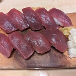 魚がし寿司 - マグロ握り