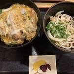 Shinshiyuu Teuchi Soba Kobayashi - かつ丼定食(冷たいうどんで)