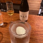 IL CASINO - ゴルゴンゾーラアイス　樽漬け日本酒と