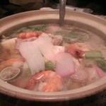 海庵 勇魚 - 絶品の栄光鍋。締めに、うどんが登場。