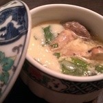 海庵 勇魚 - キター！松茸入り茶碗蒸し。