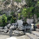 食堂かりか - 大きいシャコ貝がゴロゴロいた、、