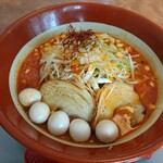 麺カフェ ひまわり - 閻魔