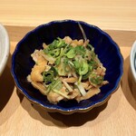 焼鳥 鐡 - 鶏皮ポン酢