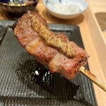 焼鳥 鐡 - 合鴨のマスタード