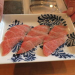 寿司 濱芝 - 大トロ炙り前