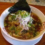 中華そば 麺や食堂 - 麺や食堂（肉ねきそば・980円）