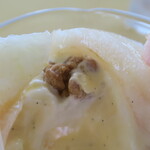 サンパーラー - ピーチパフェ_クッキー