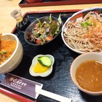 Ebisuya - ミニしょうゆカツ丼とおろし蕎麦のセット