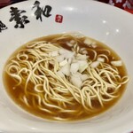 麺処 素和 - 朝ラーメン(醤油)