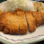 洋食とんかつ いち川 - ロースとんかつ 1550円。