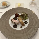 ラ・トゥーエル - ❺ブレス鶏ショーフロワソース