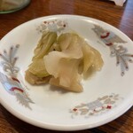 ラーメン･餃子 ハナウタ - 【2023年06月】無料サービスのメンマ。