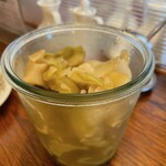 ラーメン･餃子 ハナウタ - 【2023年06月】無料サービスのメンマ。