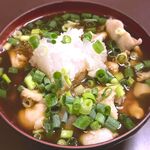 えにし - 茹でモツおろしポン酢￥570　2023.9.21