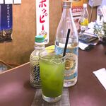 えにし - 金宮焼酎＋ふるふれ抹茶　2023.9.21