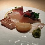 こきゅう 別邸 - 旬のお造り盛合せ