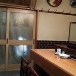 東寿司 - カウンター。