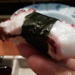 東寿司 - 蛸。リフト(^-^)/