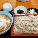 やぶ富 - かつ丼セット 1000円