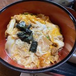 Heiwa Soba Honten - 残念ながらピントがボケてしまった親子丼