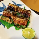 勇寿司 - 秋刀魚の変わり焼き