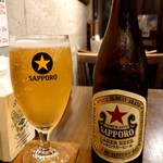 Toukyou Kare Bucchi Supaisu Kakeru Sake - 瓶ビール：600円