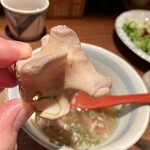 Motsuyaki To Teru Densuke - 骨はしゃぶると骨の中から美味い髄液が出ます。