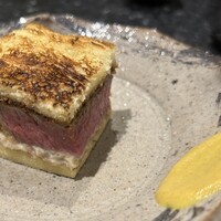 #肉といえば松田 奈良本店 - 牛ヘレと奈良漬のカツサンド