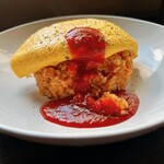 アールカフェ - 15穀ごはんのとろとろたまごオムライス