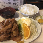 壱番 - ミニ唐揚げ定食