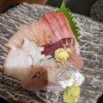 うまい寿司と魚料理 魚王KUNI - 刺身5種盛り