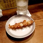 やきとり半蔵 - ひな皮 180円