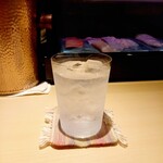 魚まる - 京都ドライジン 季の美 ソーダ割 660円