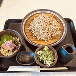 亀山ゴルフクラブ - そばとミニネギトロ丼　1320円