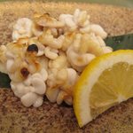 鮨 一心 - 白子塩焼き